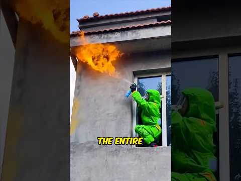 Man Destroys Beehive With Fire #shortsvideo