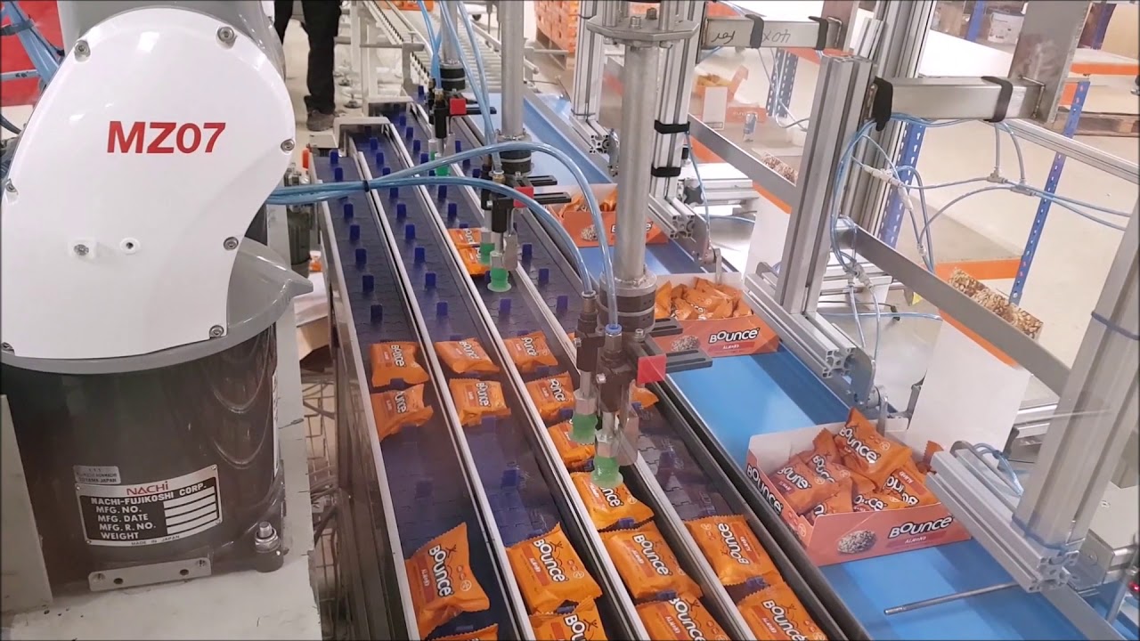 Podmores Robot Box Packing