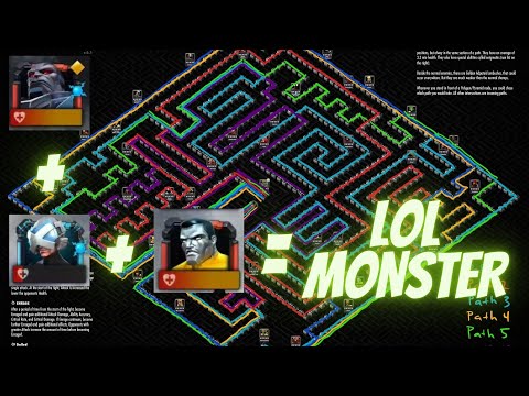 Colossus + Professor X + Apocalypes = Labyrinth of Legends MONSTER!!