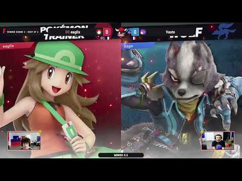 MINISH 5.5 SSBU - eaglix (Pokémon trainer) VS Kazzers (Wolf) - Winner Round 3