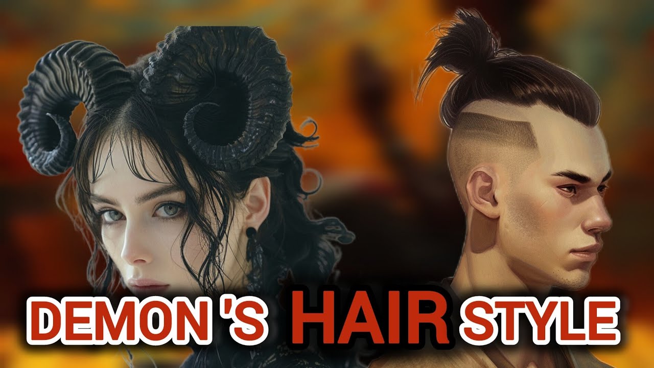 All Demon's Hair Styles described according to the Bible. Watch to Avoid mistakes
