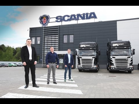 DFL Transport - magazyn Scania w Polsce