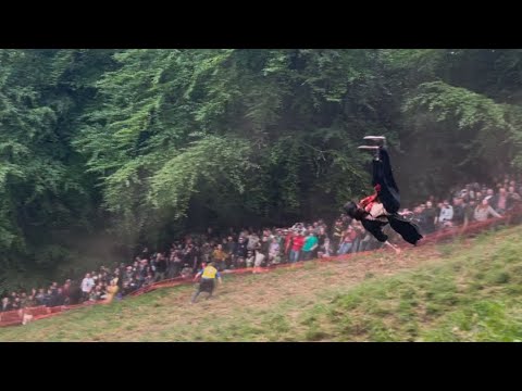 Cheese roller massive crash! 2025