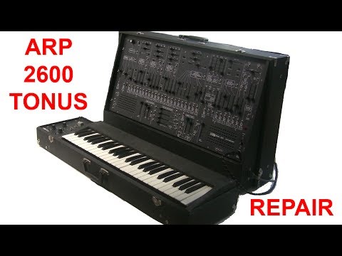 Synthchaser #073 - ARP 2600 Tonus Logo Repair - Sliders & Connectors