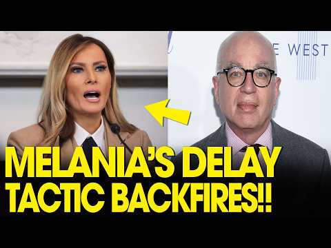 Melania SCRAMBLES And Uses Tactics to Delay Wolff Lawsuit
