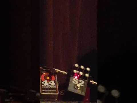 AMT Electronics S1, Electro Harmonix 44 Magnum, 4x12 cabinet