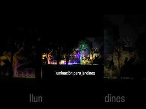 iluminación de jardín en Oliveros Santa fe
