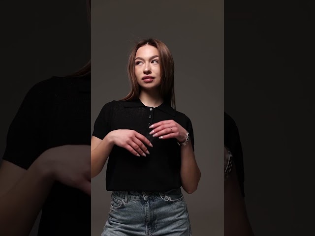 Чоботи жіночі шкіряні байка хутро 592641 Чорний Футболка поло жіноча 594343 Чорна