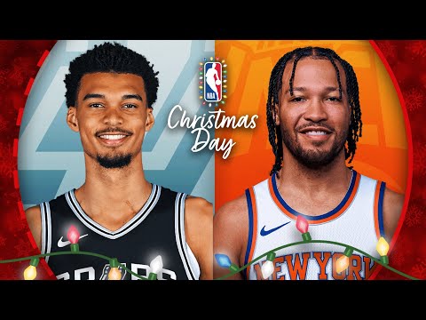 SAN ANTONIO SPURS at NEW YORK KNICKS | FULL GAME HIGHLIGHTS | December 25, 2024 | 2024-25 Season