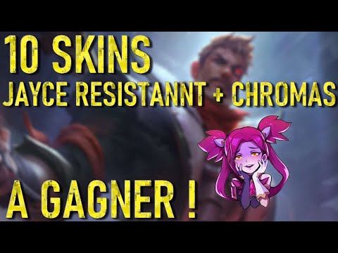 10 JAYCE RESISTANT + CHROMAS A GAGNER #leaguepartner