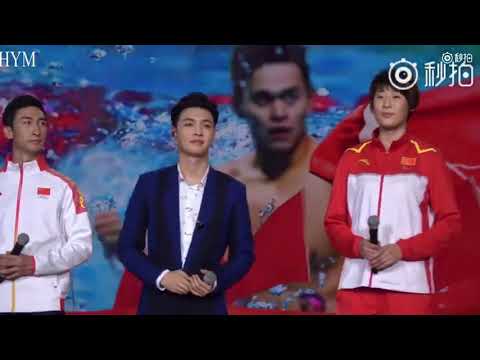 Fancam Compilation: 张艺兴 Yixing sings 红旗飘飘 (Red Flag Fluttering) at 2018 CCTV Youth Day Gala