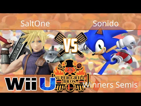 Super Grill Bros - SaltOne (Cloud) vs Sonido (Sonic) - Smash 4 Winners Semis
