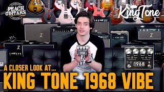 Video thumbnail for A Closer Look at... King Tone 1968 Vibe! The Best Uni-Vibe for the 21st Century..? by Peach Guitars