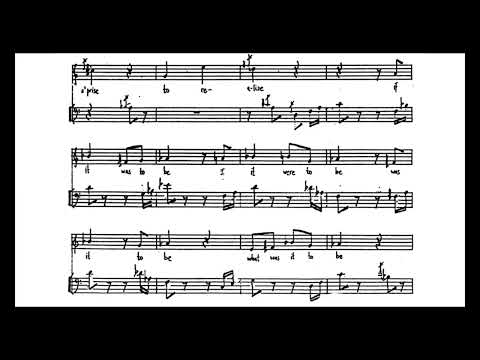 Cage, John (1932-1933): Three songs for voice and piano — Windsor/Simonacci