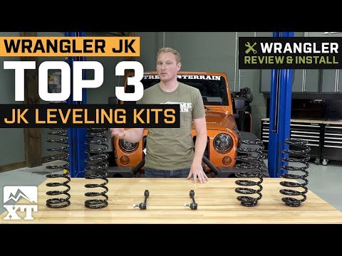 The 3 Best Leveling Kit Lift Kits For Jeep Wrangler 2007-2017 JK Unlimited Rubicon Sahara Sport