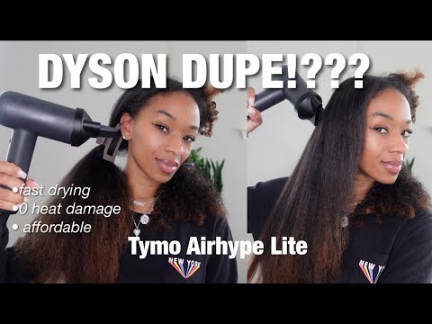 Best blow dryer for THICK natural hair|Dyson...