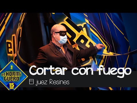 Las sentencias del juez Resines: peluqueros que cortan el pelo con fuego - El Hormiguero