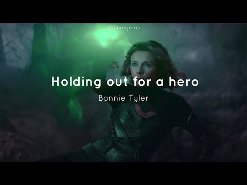La canción del capitulo 2 de LOKI y de Shrek 2 | Bonnie Tyler - Holding out for a hero 🖤💚⚔️🐊🤘 Lyrics