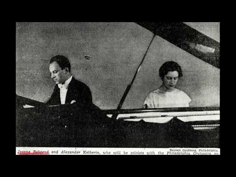 Harl McDonald - Concerto for 2 Pianos - Jeanne Behrend & Alexander Kelberine