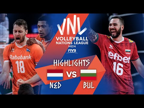 NED vs. BUL - Highlights Week 3 | Men's VNL 2021