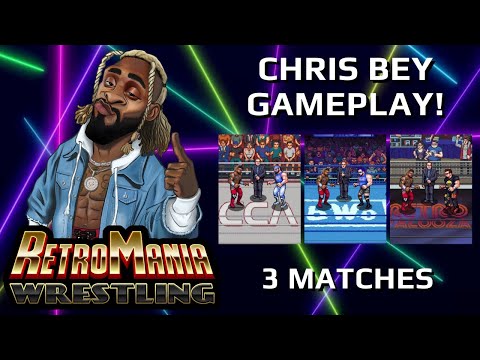 RetroMania Wrestling Shows Off Chris Bey Gameplay And Three New Arenas
