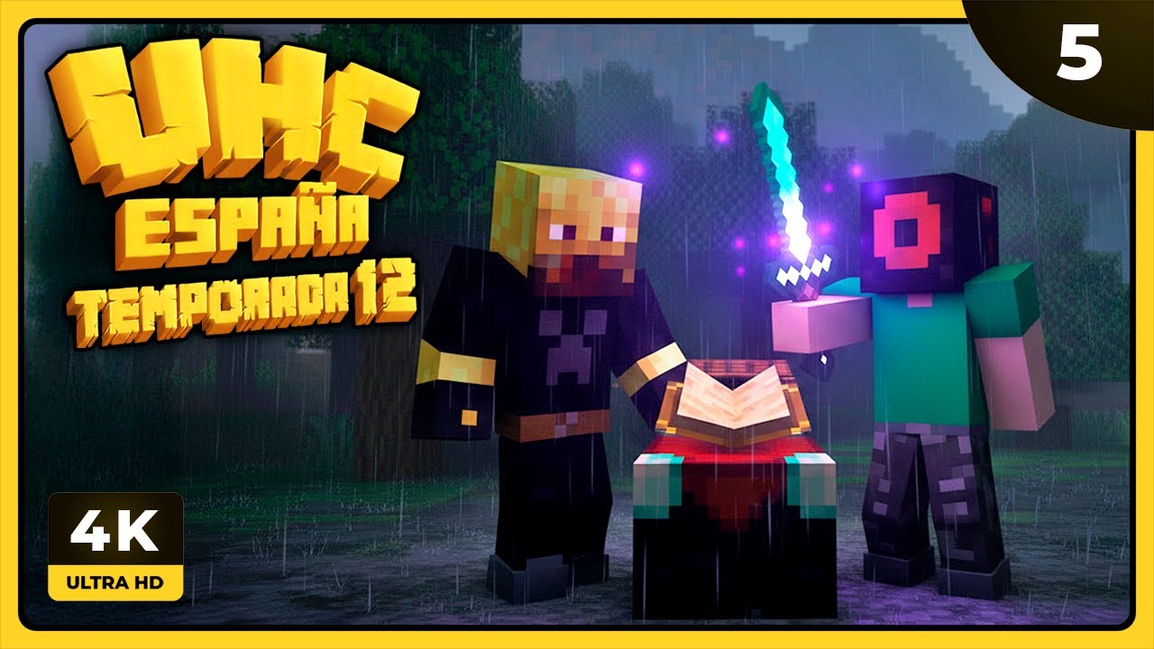 UHC España T12 Ep.5 | ENCANTAMIENTOS | MINECRAFT Gameplay Español