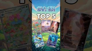 Top 5 Najdroższych Kart z Setu 151 Pokémon TCG! 💎