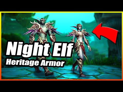 Night Elf Heritage Armor│Cutscenes & Lore│Dragonflight