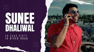 Comedian Sunee Dhaliwal as Ca$h Dirty in River Road | Behind The Scenes