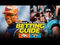 Broncos vs Jaguars Betting Preview: FREE expert picks, props [NFL Week 8] | CBS Sports HQ