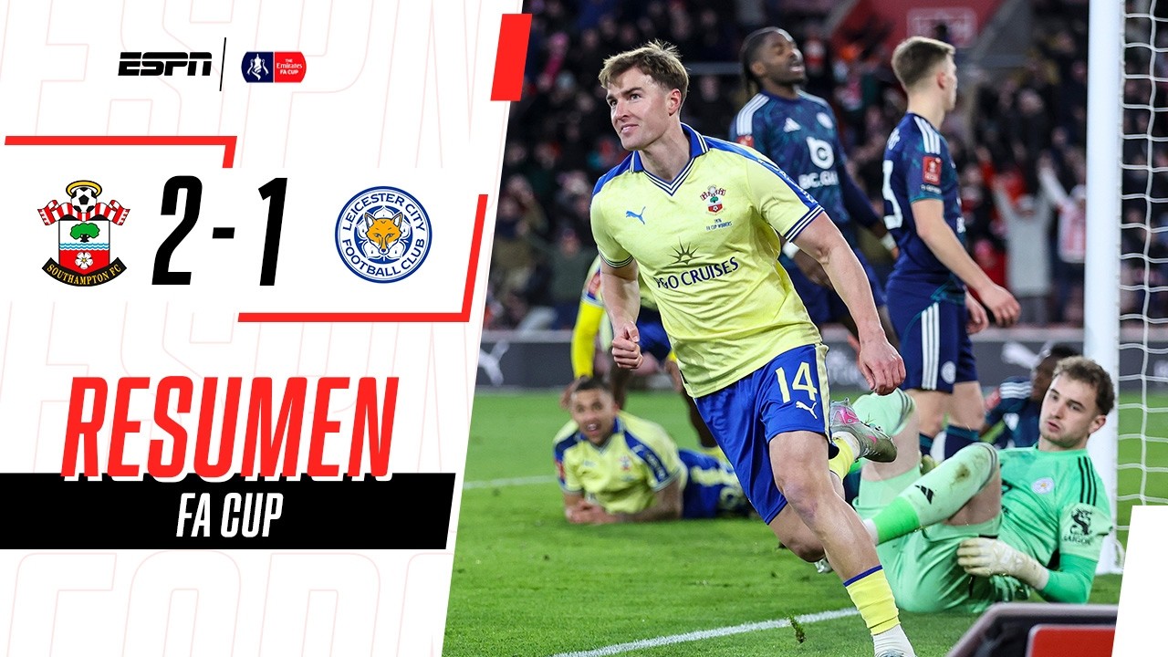 EL SOTON VOLVIÓ A DERROTAR AL LEICESTER ¡EN LA MISMA SEMANA! Southampton 2-1 Leicester | RESUMEN