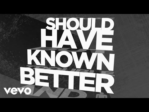 Hinder - Should Have Known Better (Official Lyric Video)