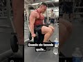 MENTRE STO FACENDO SPALLE.. | #workout