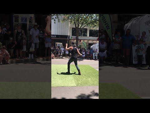 Nathan Whippy Griggs World Champion Whip Cracker || ViralHog