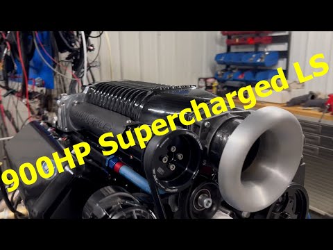 900hp+ LS Whipple Engine Dyno!!