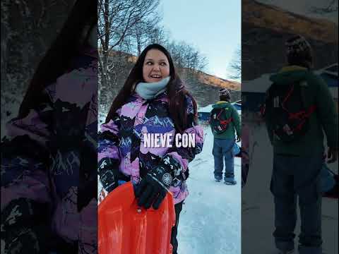 RUTA DE LA NIEVE en USHUAIA ❄️ Moto de Nieve + Culi patín + Husky Park| Cumelén#ushuaia #patagonia