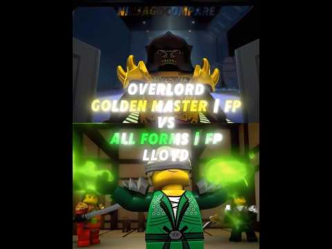 Lego ninjago golden master vs lloyd all forms #fyp #ninjago #legoninjago #ninjagoedit #lego