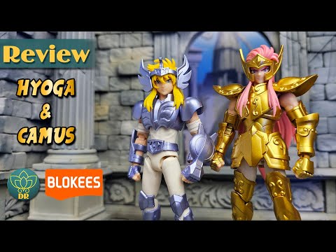 CYGNUS HYOGA & AQUARIUS CAMUS  Blokees - Saint Seiya - Champion Class Unboxing Review