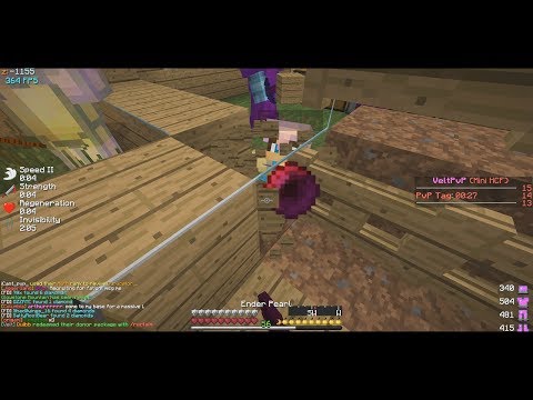 WE INVIS RAID ON SOTW + I PEARLED INTO THEIR BASE WHILE TRAPPED!! - VeltPvP [1]