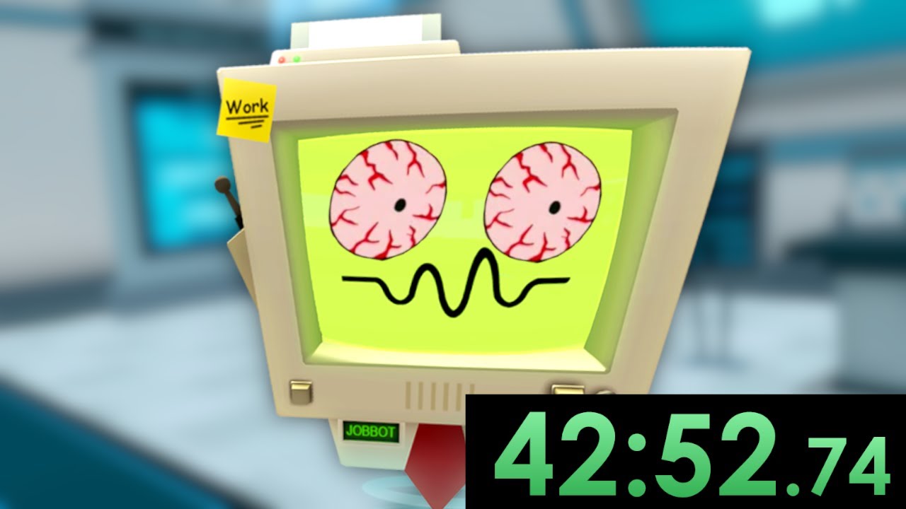 100% Speedrunning Job Simulator Is Very Stressful