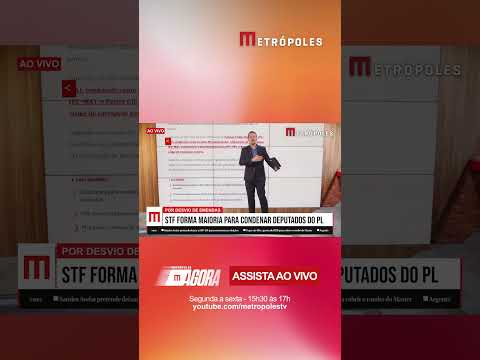 STF condena três deputados do Partido Liberal (PL) por corrupção passiva