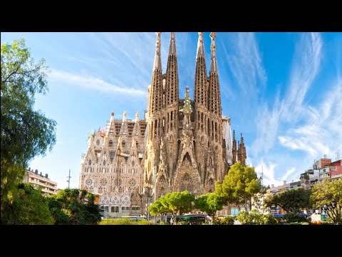 جولة في مدينة برشلونة إسبانيا  Barcelona city tour España