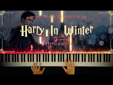 Harry In Winter - Harry Potter and the Goblet of Fire - Patrick Doyle -  Syntheisa Piano Tutorial