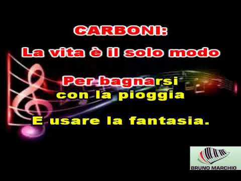 KARAOKE PRIMA DI PARTIRE CON CORI (DEMO) - L.  CARBONI ft G.  POI