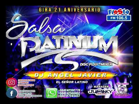 SALSA PLATINIUM DISCPLAY MIXER  DJ ANGEL JAVIER