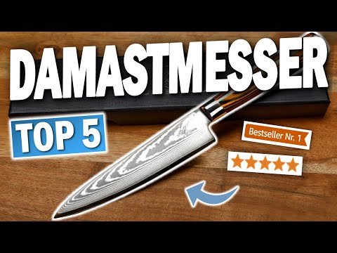 TOP 5 DAMASTMESSER (Testsieger 2026)!! 🔥 | Die besten Damastmesser für jede Küche