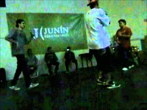HipHopen Junin Vol.1 Batalla de freestyle -1° ronda- CoqeeFlow Ca Be VS DenisFlow GRKilla