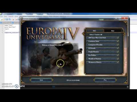 Steam Community :: Video :: EU4 How to create a mod directory