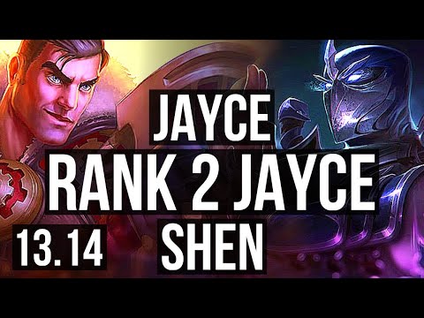 JAYCE vs SHEN (TOP) | Rank 2 Jayce, Rank 7, 7/3/10 | KR Grandmaster | 13.14
