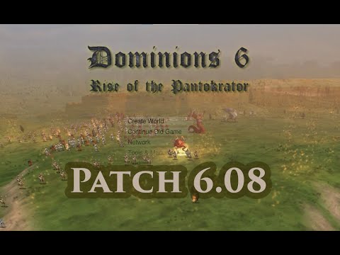 Dominions 6 - Patch Notes - 6.08 - The Asphodel Patch